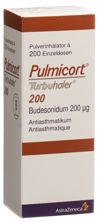 Pulmicort 200 Turbuhaler 200 mcg 200 Dos, Hauptbild
