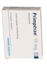 Primpéran sol inj 10 mg/2ml i.m./i.v. 6 amp 2 ml, image principale