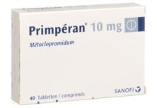 Primperan Tabl 10 mg 40 Stk, Hauptbild