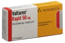 Voltarène Rapide drag 50 mg 20 pce, image principale