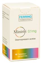 Minirin cpr 0.1 mg bte 90 pce, image principale