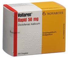 Voltarène Rapide drag 50 mg 200 pce, image principale