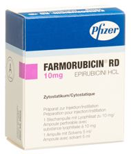 Farmorubicin RD subst sèche 10 mg c solv amp, image principale
