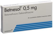Betnesol Tabl 0.5 mg 30 Stk, Hauptbild