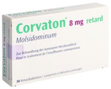 Corvaton retard Ret Tabl 8 mg 30 Stk, Hauptbild