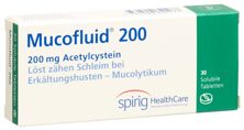 Mucofluid Tabl 200 mg löslich 30 Stk, Hauptbild