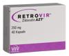 Retrovir AZT caps 250 mg 40 pce, image principale