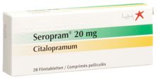 Seropram Filmtabl 20 mg 28 Stk, Hauptbild