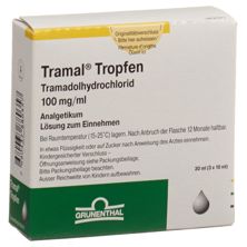 Tramal gouttes 100 mg/ml 3 fl 10 ml, image principale