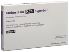 Carbostesin 0.5% hyperbare 20 mg/4ml 5 amp 4 ml, image principale