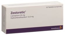 Zestoretic cpr 20/12.5 30 pce, image principale