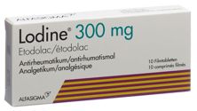 Lodine cpr pell 300 mg 10 pce, image principale