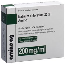 NaCl Amino Inf Konz 20 % 10ml Amp 10 Stk, Hauptbild