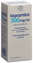 Iopamiro sol inj 300 mg/ml 50ml fl, image principale