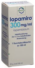 Iopamiro sol inj 300 mg/ml 100ml fl, image principale