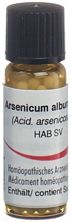 Omida Arsenicum album Glob D 12 2 g, Hauptbild