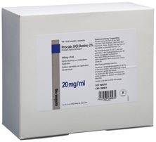 Procain HCl Amino 100 mg/5ml 100 Amp 5 ml, Hauptbild