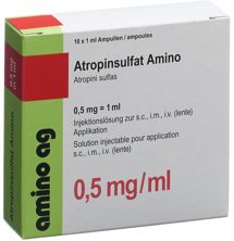 Atropinsulfat Amino 0.5 mg/ml 10 Amp 1 ml, Hauptbild