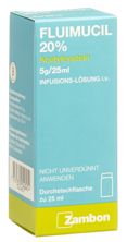 Fluimucil 20% Inf Lös 5 g/25ml Durchstf 25 ml, Hauptbild