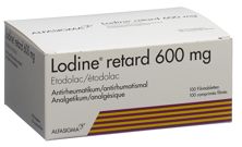 Lodine retard cpr pell ret 600 mg 100 pce, image principale