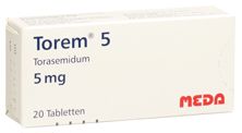 Torem Tabl 5 mg 20 Stk, Hauptbild