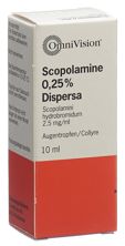 Scopolamine Dispersa gtt opht 0.25 % fl gtt 10 ml, image principale