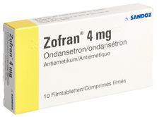 Zofran Filmtabl 4 mg 10 Stk, Hauptbild
