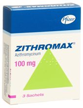 Zithromax Gran 100 mg Btl 3 Stk, Hauptbild