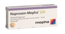 Naproxen Mepha Lactab 250 mg 20 pce, image principale