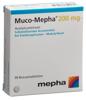 Muco Mepha Brausetabl 200 mg Ds 30 Stk, Hauptbild