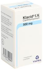 Klacid subst sèche 500 mg i.v. amp, image principale