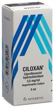 Ciloxan Gtt Opht Fl 5 ml, Hauptbild