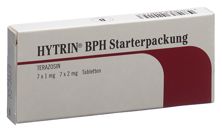 Hytrin BPH Starterpackung Tabl 7x1mg 7x2mg 14 Stk, Hauptbild