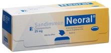 Sandimmun Neoral caps 25 mg 50 pce, image principale