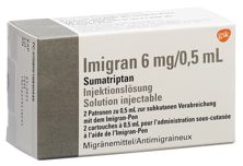 Imigran Inj Lös 6 mg/0.5ml Amp 2 Stk, Hauptbild