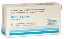 GHRH Ferring subst sèche 50 mcg c solv amp, image principale