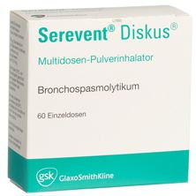 Serevent Diskus Multidos Inh Plv 50 mcg 60 Dos, Hauptbild