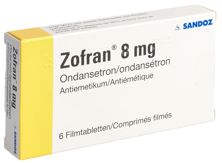 Zofran Filmtabl 8 mg 6 Stk, Hauptbild