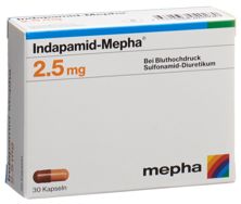 Indapamid Mepha Kaps 2.5 mg 30 Stk, Hauptbild