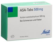 ASA-Tabs Tabl 0.5 g 100 Stk, Hauptbild