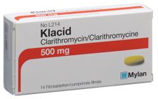 Klacid Filmtabl 500 mg 14 Stk, Hauptbild