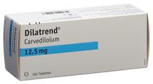 Dilatrend Tabl 12.5 mg 100 Stk, Hauptbild