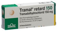 Tramal retard Ret Tabl 150 mg 10 Stk, Hauptbild