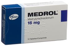 Medrol Tabl 16 mg 10 Stk, Hauptbild