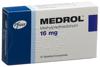 Medrol Tabl 16 mg 10 Stk, Hauptbild
