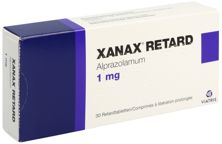 Xanax retard Ret Tabl 1 mg 30 Stk, Hauptbild