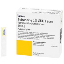 Tetracaine SDU Faure 1 % 20 Monodos 0.4 ml, Hauptbild