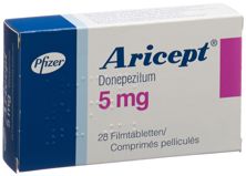 Aricept Filmtabl 5 mg 28 Stk, Hauptbild