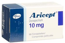 Aricept Filmtabl 10 mg 98 Stk, Hauptbild