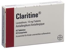 Claritine Tabl 10 mg 42 Stk, Hauptbild